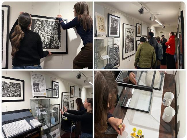 Photographs of the All Shall Be Afforded Dignity exhibition, shared by the Anti Apartheid Legacy Centre